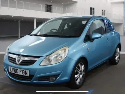 Used Vauxhall Corsa 100 HP (73 kW) 2010 Blue Hatchback