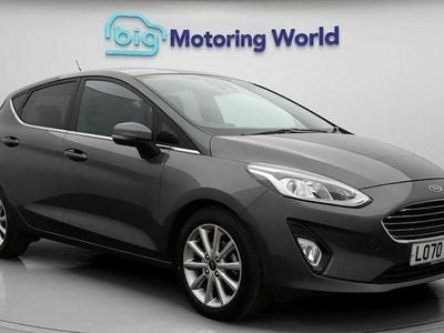 Used Ford Fiesta Titanium 95 HP (69 kW) 2021 Grey Hatchback