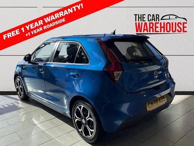 Used MG MG3 Excite 106 HP (77 kW) 2020 Blue Hatchback