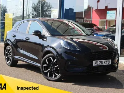 Used Ford Puma ST-Line X 125 HP (91 kW) 2020 Black SUV