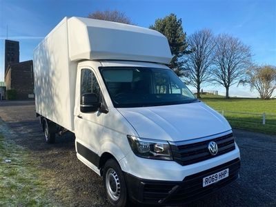 used VW Crafter 2.0 CR35 Tdi Lwb 4m. Luton Van Tail Lift, Eu 6, Sprinter Size, 138Bhp