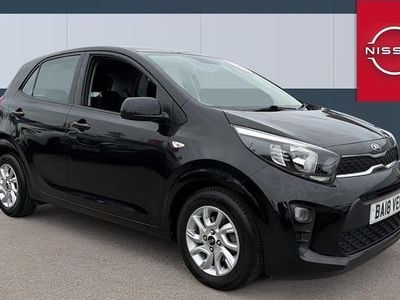 Used Kia Picanto 67 HP (49 kW) 2018 Black Hatchback