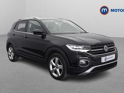 Used VW T-Cross SEL 110 HP (80 kW) 2021 Black SUV