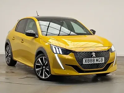 Used Peugeot 208 GTi 129 HP (94 kW) 2023 Yellow Hatchback