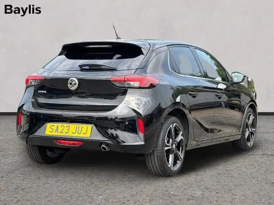 Used Vauxhall Corsa Ultimate 99 HP (72 kW) 2023 Black Hatchback