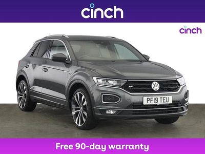 Grey Used 2019 VW T-Roc R-line SUV | £14,599 (Fair price)