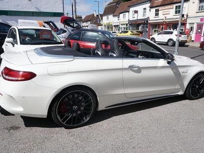 Used Mercedes C63 AMG Premium 2018 White Cabriolet