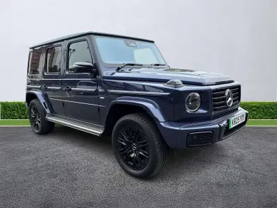 Used Mercedes G580 AMG line 431 kW (587 HP) 2025 Blue SUV