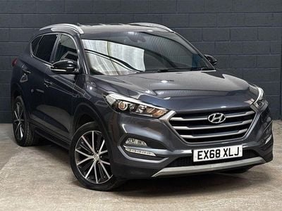Usado Hyundai Tucson GO! 141 HP (103 kW) 2018 Cinzento SUV