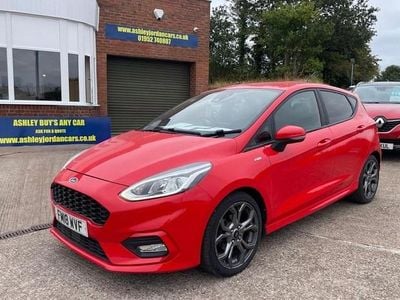 Red Used 2018 Ford Fiesta ST-Line X Hatchback | £8,499 (Fair price)