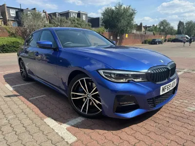 Used BMW 320 M Sport 2019 Blue Sedan