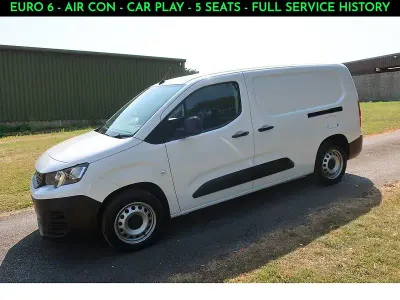 Used Peugeot Partner Premium 131 HP (96 kW) 2023 White MPV