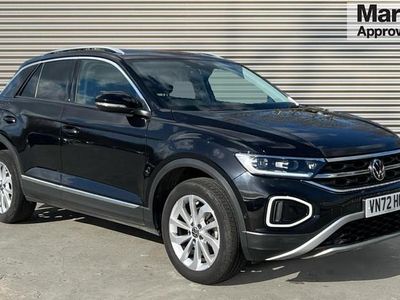 Used VW T-Roc Style 150 HP (110 kW) 2022 Deep black pearl SUV