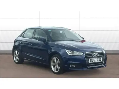Used Audi A1 Sport 125 HP (91 kW) 2018 Blue Hatchback