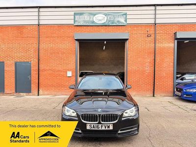Used BMW 520 Comfort Edition 2016 Black Sedan