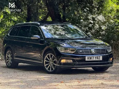 Used VW Passat R-line 190 HP (139 kW) 2017 Black Estate