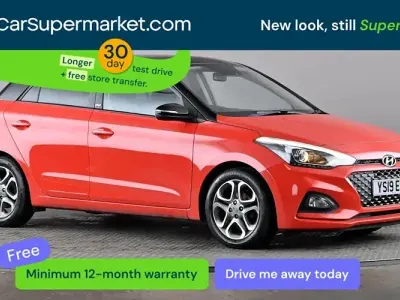 Używany Hyundai i20 84 KM (61 kW) 2019 Czerwony Hatchback
