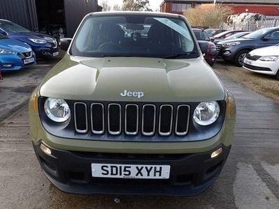 Used Jeep Renegade Sport 120 HP (88 kW) 2015 Green SUV