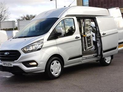 Used Ford Transit Custom Trend 105 HP (77 kW) 2022 Silver Van