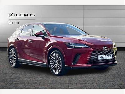 Used Lexus RX450h+ 309 HP (227 kW) 2025 Red SUV