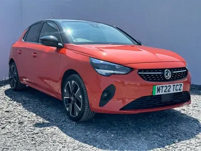 Used Vauxhall Corsa-e Elite 100 kW (136 HP) 2022 Orange Hatchback