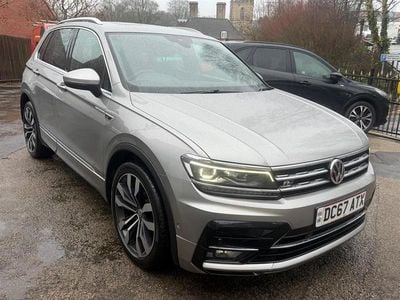 Used VW Tiguan R-line 150 HP (110 kW) 2018 Silver SUV