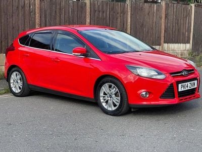 Red Used 2014 Ford Focus Titanium Hatchback | £4,295 (Good price)