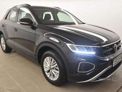 Black Used 2023 VW T-Roc Life SUV | £19,445 (Fair price)