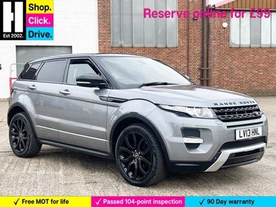 used Land Rover Range Rover evoque 2.2 SD4 Dynamic 5dr Auto [Lux Pack]