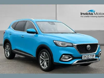 Begagnad MG HS Exclusive 162 HK (119 kW) 2023 Blå SUV