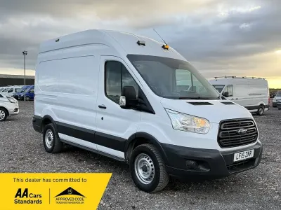Begagnad Ford Transit 125 HK (91 kW) 2015 Vit Van