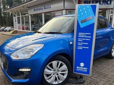 Blue Used 2018 Suzuki Swift SZ-T Hatchback | £7,494 (Fair price)