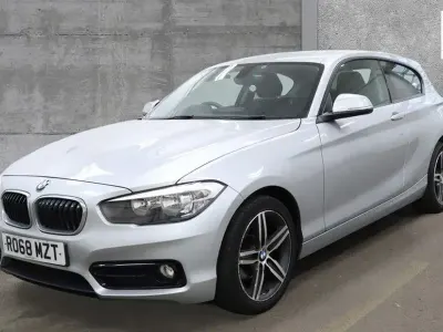 Used BMW 118 Sport Line 136 HP (100 kW) 2018 Silver Hatchback