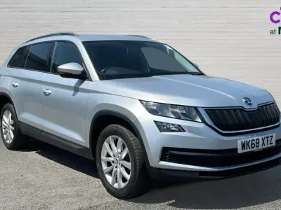 Used Skoda Kodiaq SE 150 HP (110 kW) 2018 Silver SUV