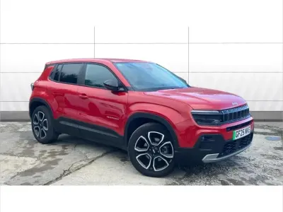 Ny Jeep Avenger EV Summit 114 kW (156 HK) 2025 Röd SUV