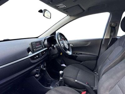 Used Kia Picanto 84 HP (61 kW) 2019 Blue Hatchback