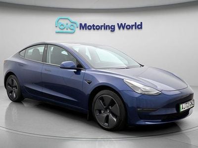 Used Tesla Model 3 Long Range AWD 366 kW (498 HP) 2022 Blue Sedan