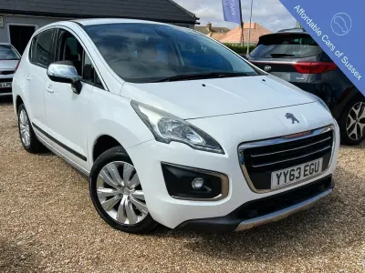 Used Peugeot 3008 Active 115 HP (84 kW) 2013 White Estate