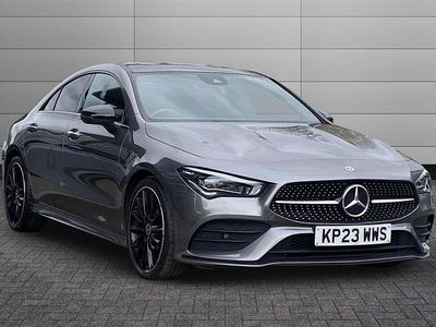 Used Mercedes CLA220 AMG Line Premium Plus 190 HP (139 kW) 2023 Mountain grey Sedan