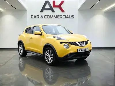 Used Nissan Juke Acenta 2014 Yellow SUV