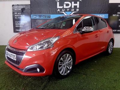 Used Peugeot 208 Allure 2018 Orange Hatchback