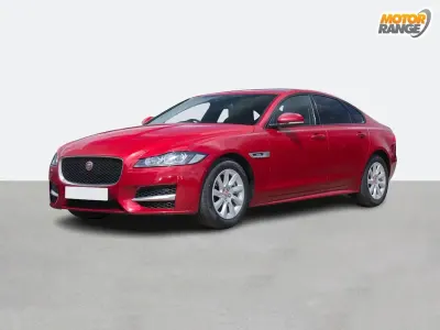 Used Jaguar XF R-Sport 180 HP (132 kW) 2017 Red Sedan