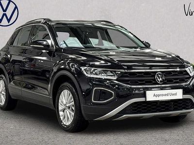 Black Used 2023 VW T-Roc Life SUV | £17,710 (Fair price)