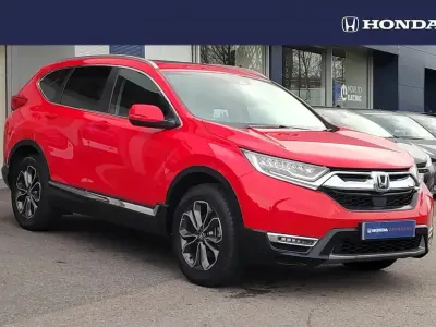 Używany Honda CR-V Hybrid 184 KM (135 kW) 2021 Czerwony SUV