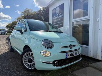 Used Fiat 500 Lounge 69 HP (50 kW) 2018 Green Hatchback