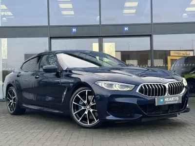Used BMW 840 Coupé Luxury Line 340 HP (250 kW) 2021 Blue Coupe