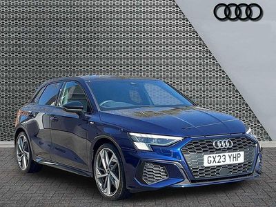 Used Audi A3 Comfort 150 HP (110 kW) 2023 Blue Sedan