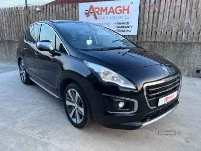 Used Peugeot 3008 Allure 120 HP (88 kW) 2017 Black SUV