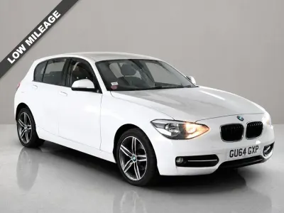 Used BMW 116 Sport Line 2014 White Hatchback