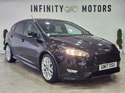 Used Ford Focus ST-Line 125 HP (91 kW) 2017 Black Hatchback
